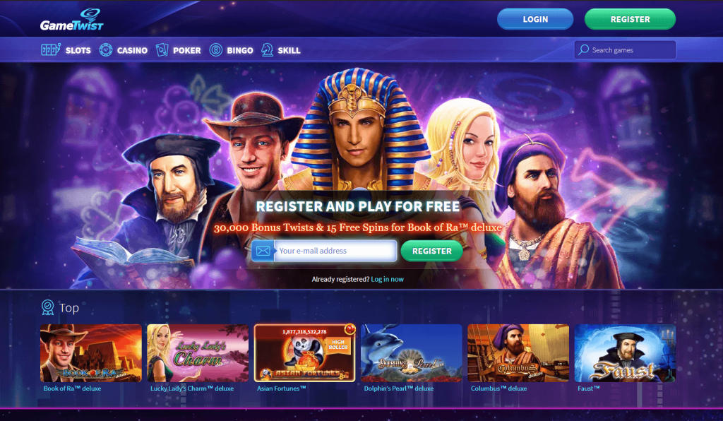 GameTwist Casino en ligne gratuits ‎GameTwist Jeux Casino