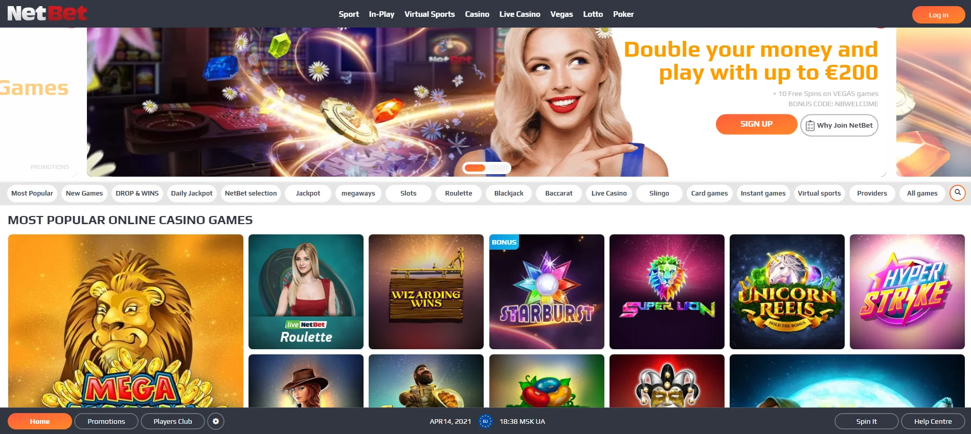 netBetsite casino